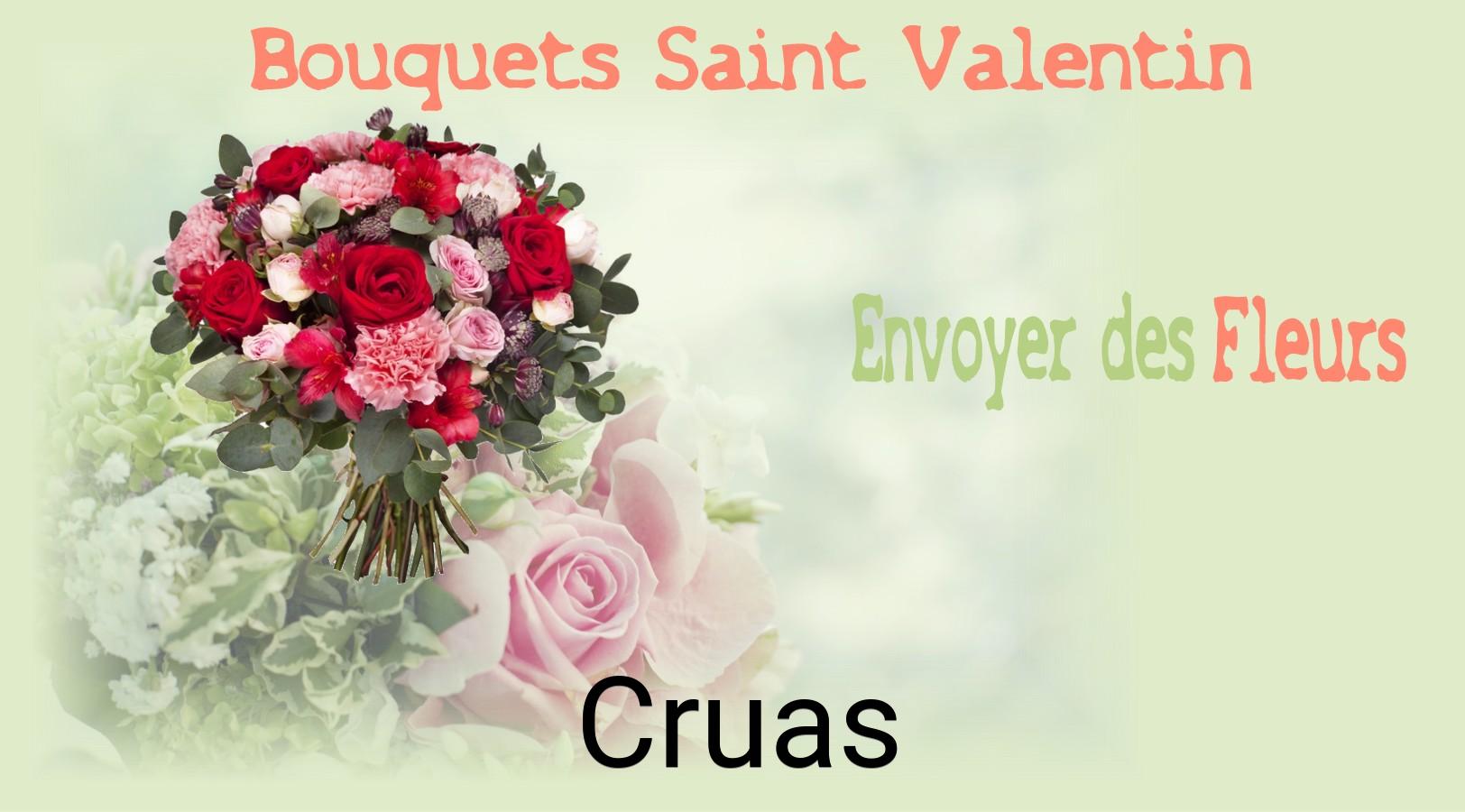 Roses de Saint-Valentin livrées à Cruas